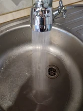 Kitchen Faucet Nozzle Sprayer Shower WATER-ROTATABLE-FILTER Stainless-Steel Splash-Proof