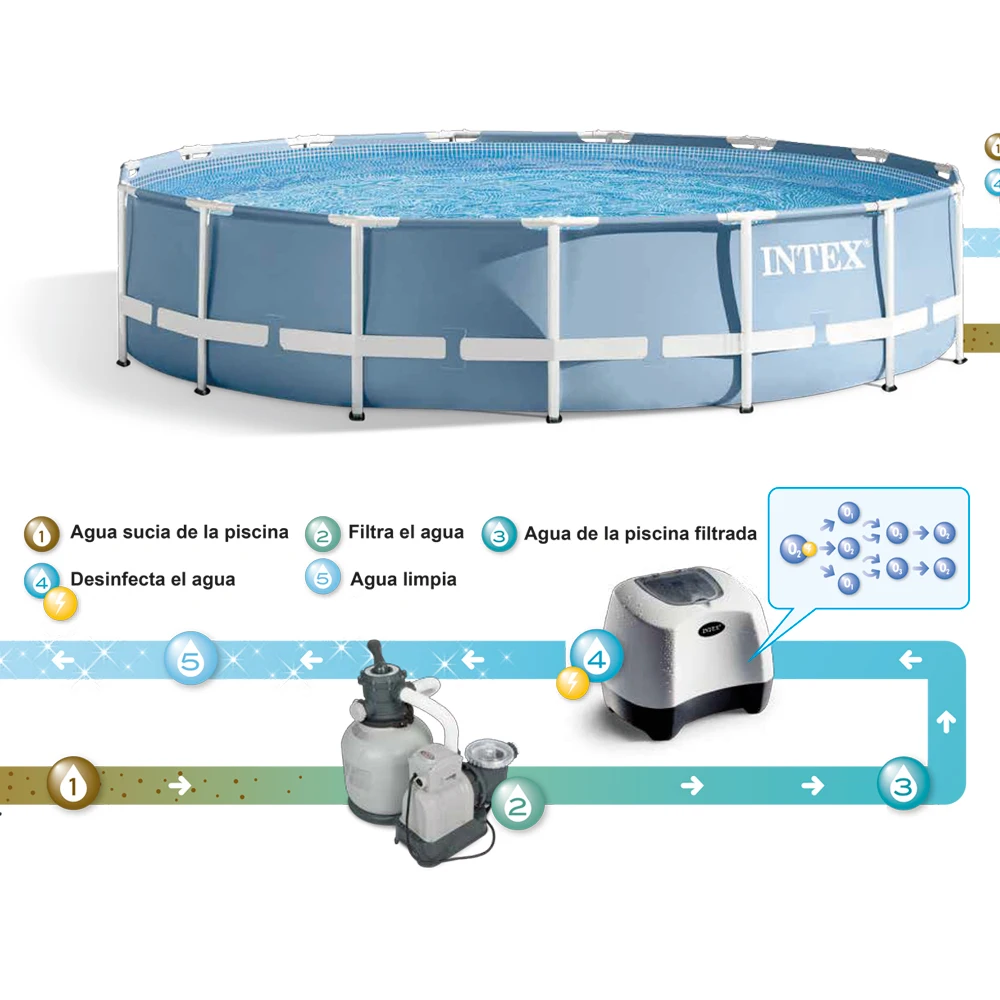 Генератор морской воды для бассейна Intex