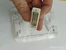 DVI-I 24 + 5 Pin DVI a VGA macho a hembra adaptador/convertidor de vídeo para PC portátil para las tarjetas gráficas computadora 1080P Monitor HDTV