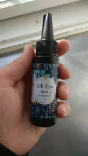 Difícil pegamento de resina UV de cristal claro de curado ultravioleta de la resina de Epoxy pegamento UV Solar cura luz del sol activado Fabricación de la joyería DIY herramientas