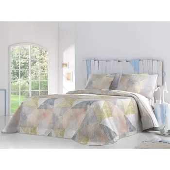 

FUNDECO-Bedspread reversionary Valentina Coral color 180x270 cm