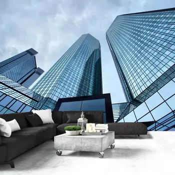 

Wall mural-Frankfurt's Skyscrapers - 100x70 cm