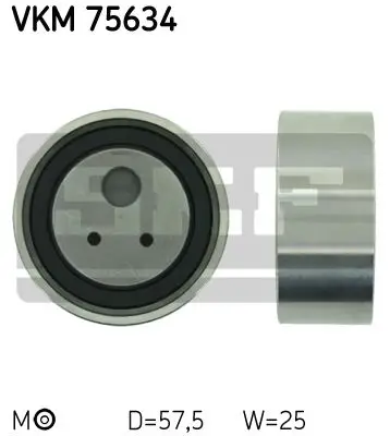 Ролик натяжной ремня ГРМ Mitsubishi Colt 1.5Ti 4G15T 05 SKF VKM7