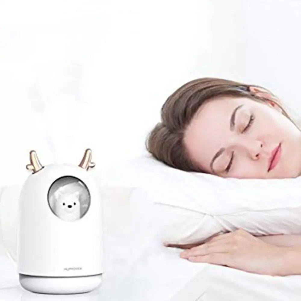 K9 Cute Pet Deer Usb Humidifier Cute Rabbit Small Purifier Air Hydration Home Office Bedroom Mute Gifts