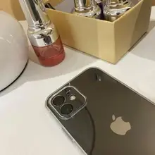Joyroom-funda transparente para iPhone 12 Pro Max PC + TPU, a prueba de golpes, lente de cámara completa, funda protectora transparente para iPhone 12 Mini