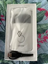 EKEN-Timbre de puerta inteligente con Wifi, cámara de seguridad modelo V5 con intercomunicador y timbre para puerta IP inteligente de visión nocturna con conexión Wifi inalámbrica, perfecta para el hogar