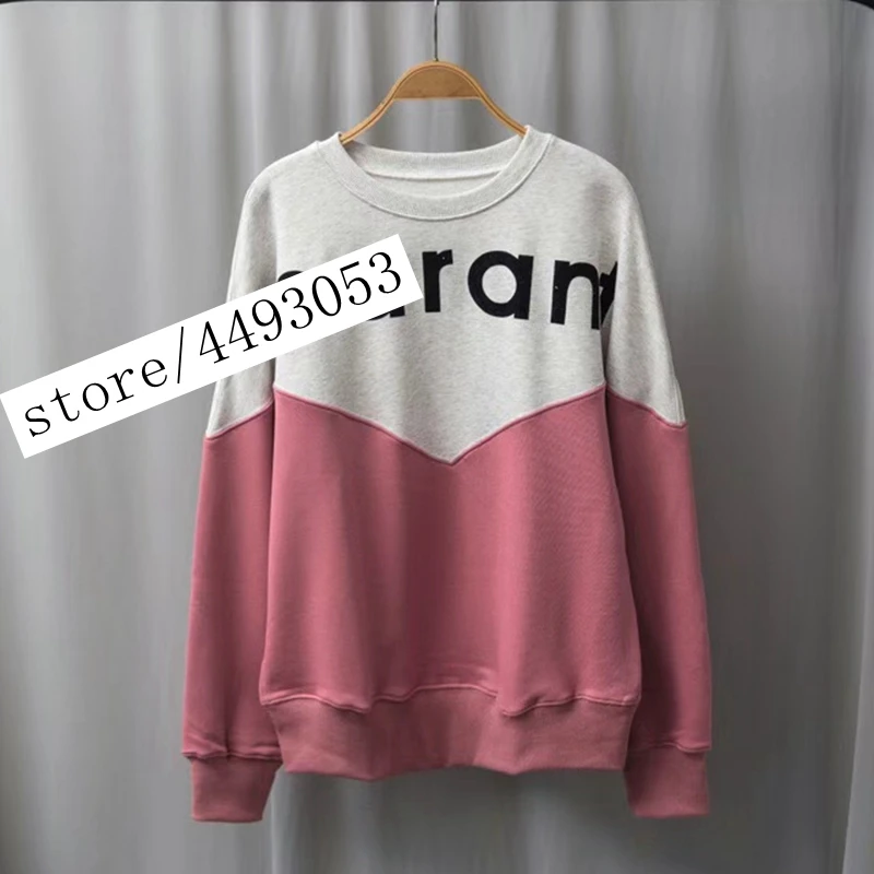 Женские толстовки синий серый красный темно-серый с длинным рукавом 100% хлопок