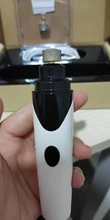 Lima de uñas para mascotas recargable, cortauñas para perros, sin dolor, con USB, eléctrica, para gatos, cortaúñas, lima de aseo, envío directo