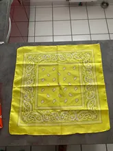 Pañuelo de estilo Hip Hop Unisex, bufandas estampadas cuadradas para la cabeza, bufanda negra de Cachemira para el cuello, gorros deportivos para la muñeca