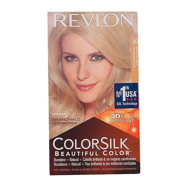 Краситель без аммиака Colorsilk Revlon пепельный блонд