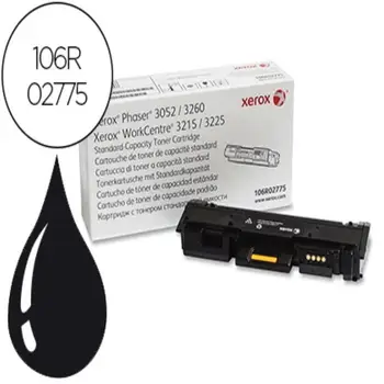 

Toner xerox phaser 3260 work center 3225 black 1500 pages 152508-106R02775