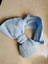 Diadema para niñas, accesorios para la cabeza para niños pequeños, lazo artículo para la cabeza, turbante, bandanas con lazo, ropa de cabello lisa de 3 a 3 años