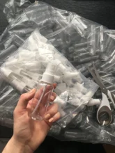 20pcs Refillable Empty Bottle 10ml 30ml 50ml 60ml 100ml Plastic Spray Bottles