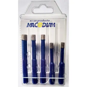 

DRILL BIT CORDLESS ROTARY PORCELAIN. DRY CUTTING HEX 5PZ (6-8 AND 10MM) DIAM