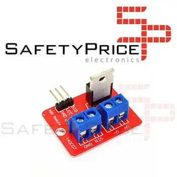 

IRF520 PWM Mosfet controller 24V 5A Motor LED Arduino lights Raspberry Pi SP