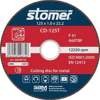 

Circle cutting STOMER CD-125T
