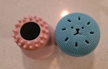 Cepillo de silicona para limpieza facial, limpiador de poros en forma de pulpo, exfoliante, eliminador de espinillas, cepillo de masaje facial Suave, 12 colores