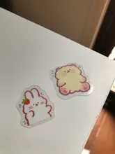 VanYi-adhesivo de papelería Kawaii, pegatinas coreanas de escritorio, dibujos animados, pegatina decorativa para uso diario, 45 Uds./PVC