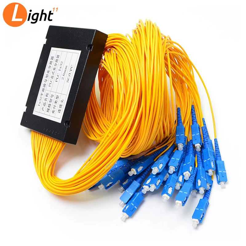 Fiber Optical PLC Splitter Box 1x32 SC/UPC Connector 2.0mm 1m Free Shipping 1 Year Warranty | Мобильные телефоны и