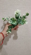 Flores artificiales de plástico para decoración del hogar, flores decorativas para boda, broche de costura, jarrones para decoración del hogar, guirnalda de Navidad, Uds.