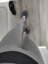 CHRLEISURE-mallas de rejilla para mujer, pantalones de Yoga sin costuras de cintura alta, ropa transpirable de realce para gimnasio y Fitness