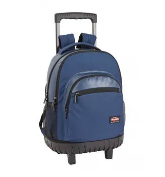 

BACKPACK GDE. C/wheels COMPACT BLACKFIT8 NAVY BLUE