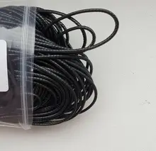 Cuerda de algodón encerado coreano, cuerda de rosca, correa para collar, cuentas para pulsera DIY, accesorios para fabricación de joyas, 10 m/lote