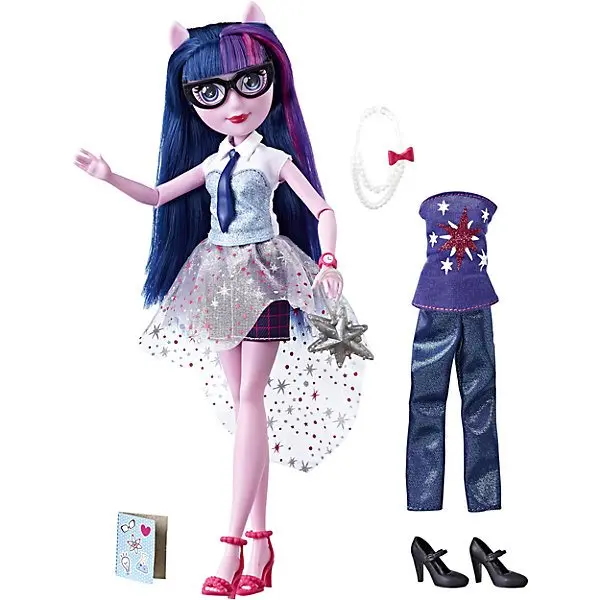 Кукла Equestria Girls "Уникальный наряд" Твайлайт Спаркл(Искорка