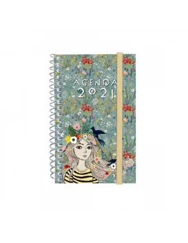 

Annual spiral AGENDA DESIGN Col. E3 SV 2021 LADY +