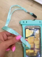 Waterproof Case Swimming-Pouch Mobile-Phone-Covers Transparent FONKEN for Snow-Rainforest