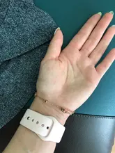 JeeMango de acero inoxidable Flor de cristal CZ colgante de planta pulseras para las mujeres cadena de oro rosa y pulsera de enlace pulsera JB19114