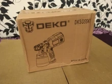 DEKO-PISTOLA DE PULVERIZACIÓN, pulverizador de pintura eléctrico de alta Casa de poder, 220V, 3 boquillas, fácil de rociar y limpiar, perfecto para principiantes