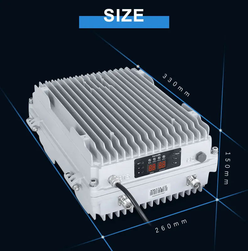 5W Powerful MGC 90dB Signal Booster Outdoor