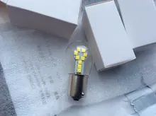 Auto-Brake-Light-Lamps Led-Bulb Car-Turn-Signal-Light R5W 1157 Bay15d P21w Led Amber