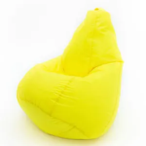 Armchair bag pear Oxford water repellent waterproof rainproof large soft frameless pouf ottoman for Home Cottage