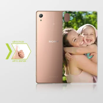 

Personalized Sony Xperia Z3 Plus Slim Transparent Silicone Phone Cover