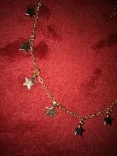 Gargantilla Bohemia para Mujer, cadena de Color dorado y plateado, Gargantilla de estrellas, joyería Kolye, Gargantilla