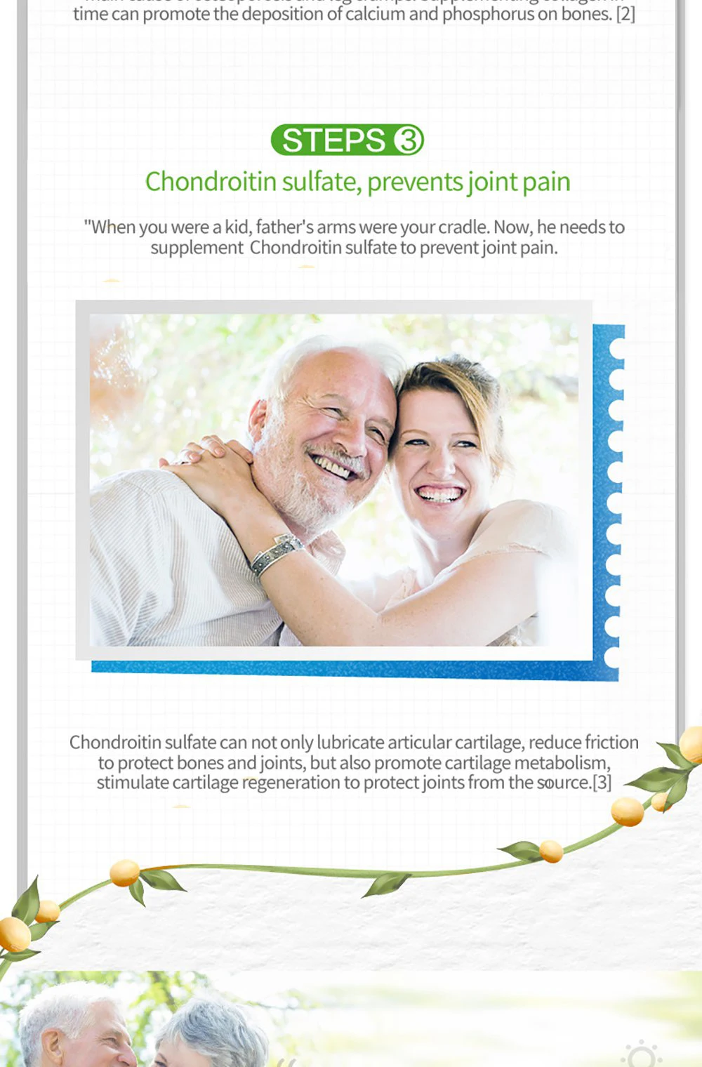 英文版胶原软骨素钙片90片_04