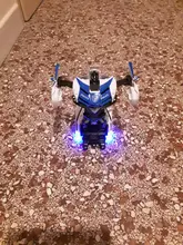 Robot de transformación en coche de radiocontrol para niños, Juguete de robot transformable en vehículo de control remoto, regalo para niños