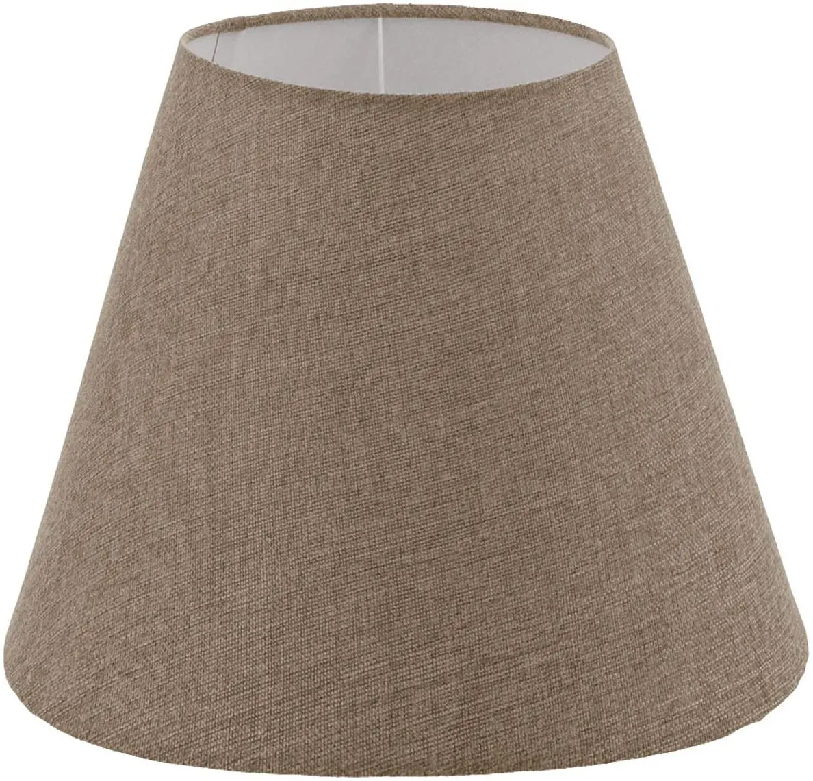 Floor Lamp Lampshade Brown Cone Lampshade 38x30x22 Cm Decorative High Quality Special Lampshade Fabric and metal Inner Nes