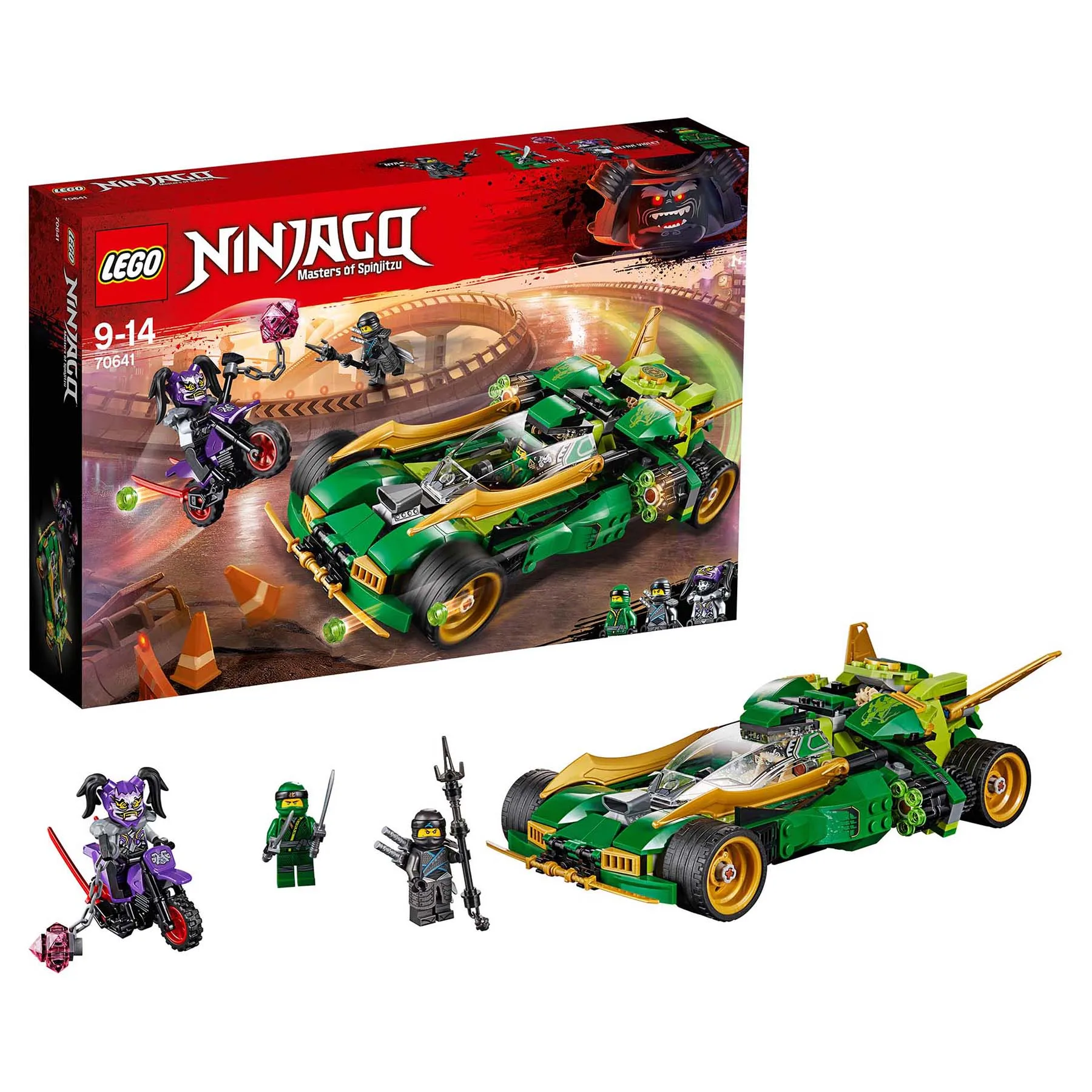 Конструктор LEGO Ninjago 70641 Ночной вездеход ниндзя |