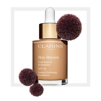 

CLARINS SKIN ILLUSION SPF15 FOUNDATION 110 HONEY 30ML