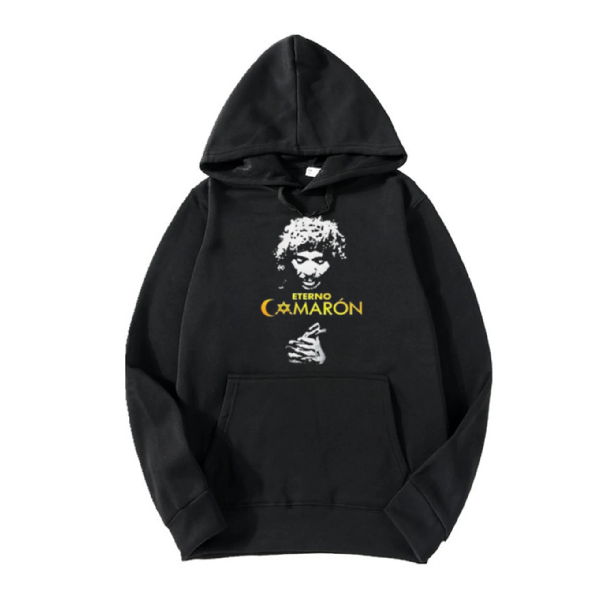 Felpa Premium Camaron Island Eternal Flamenco Hooded E Impresion Premium 300 Grs Prodotto Ufficiale