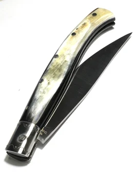 

Italy Sardinian handmade knife with horn handle