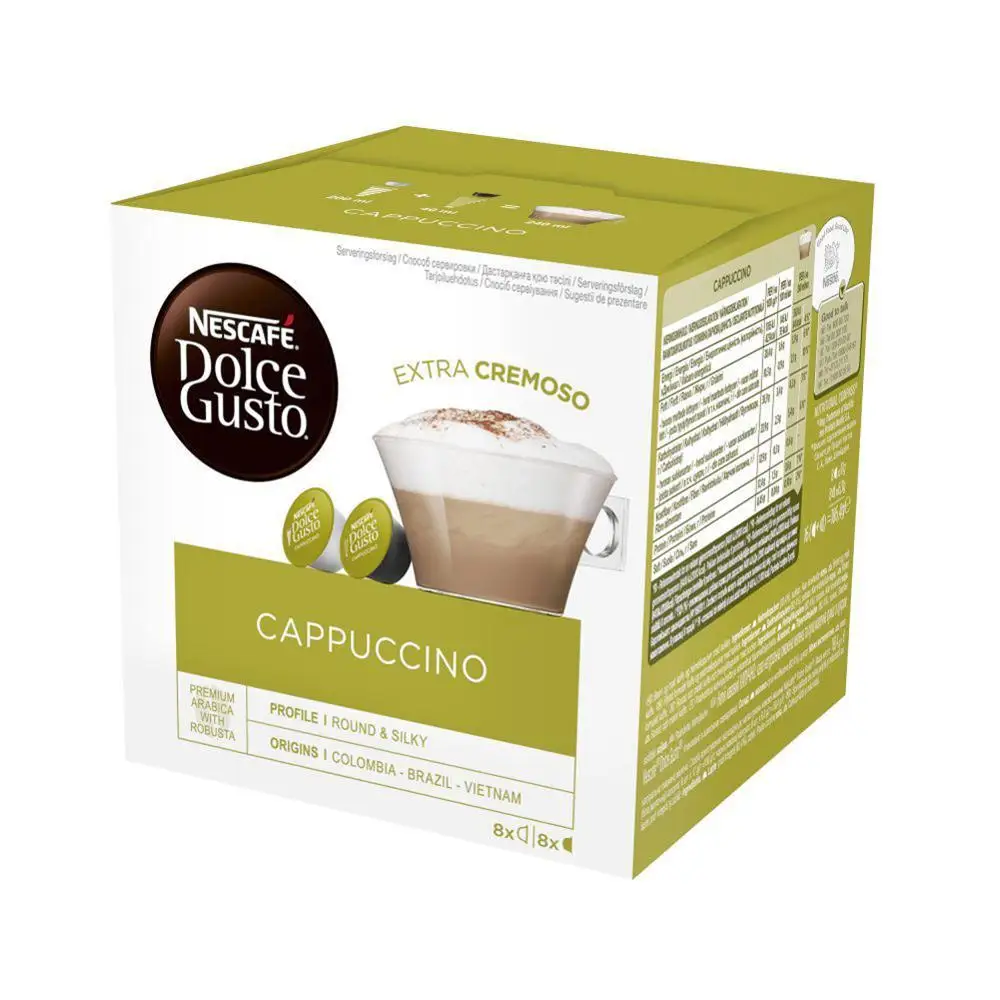 Нескафе Dolce Gusto Капучино 186.4г|Кофе в капсулах| |