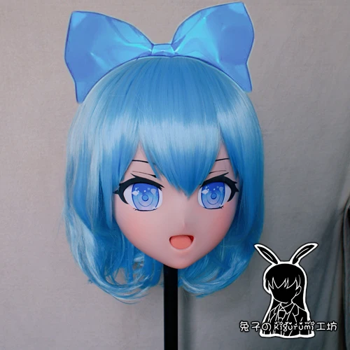 

(RK91)Top Quality Handmade Female Resin Cosplay Japanese Role Play Kigurumi Mask Crossdresser Doll Transgender Mask