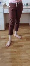 Pantalones holgados con cintura elástica de talla grande para mujer, pantalones bombachos de algodón informales combinados, moda de Corea, primavera y otoño, V156