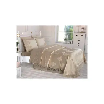 

Dowry Set with French Lace Banu Bridal Set 200x220 cm | Duvet cover set | Quality duvet cover set