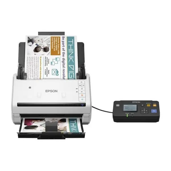 Двойной сканер лица Epson WorkForce DS-570W 600 точек/дюйм wifi LAN белый