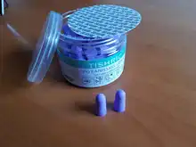 Tapones para los oídos suaves y cómodos de PU de 30/60 pares, tapones para los oídos con aislamiento acústico de 35,5 dB para la reducción del ruido durante el sueño durante el viaje